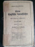 Altes  Englisch Lehrbuch"Kleine englische Sprachlehre" Berlin - Biesdorf Vorschau