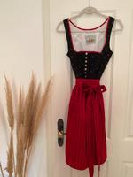 TOP Zustand Wenger Dirndl Schwarz Rot Gr. 34 Bayern - Scheyern Vorschau