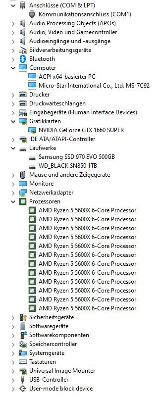 DAN PC / AMD 5600X / GeForce GTX 1660 Super / 64 GB RAM in Pulheim