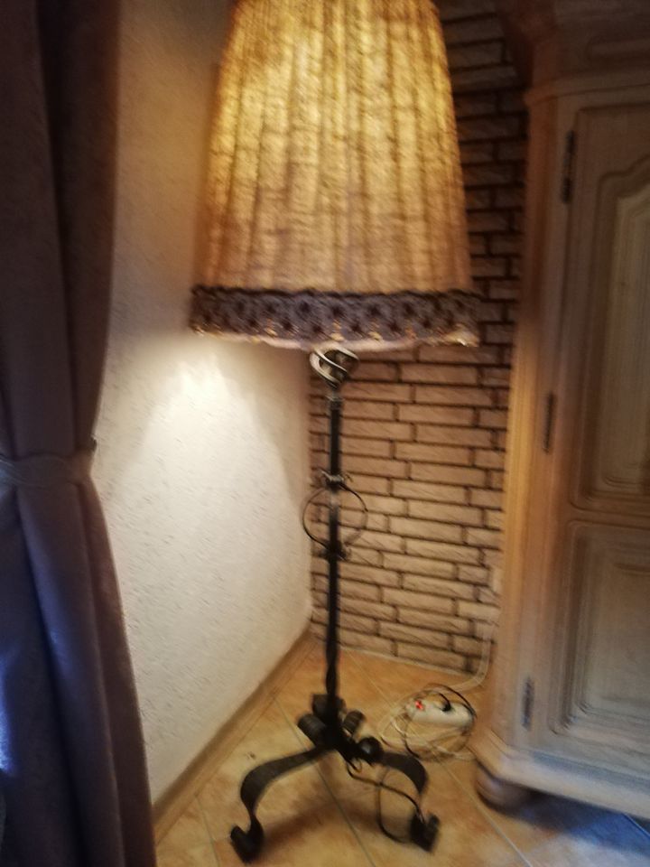 Stehlampe mit Gusseisernem Fuß in Mechernich