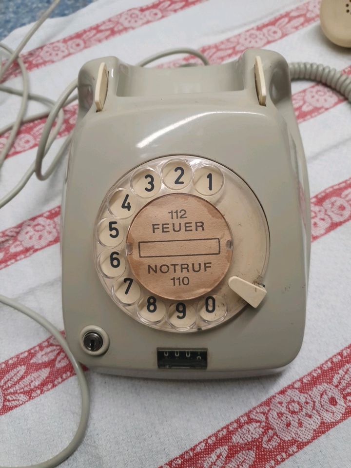 ALTES WÄHLSCHEIBEB TELEFON ☎️ in Hösbach