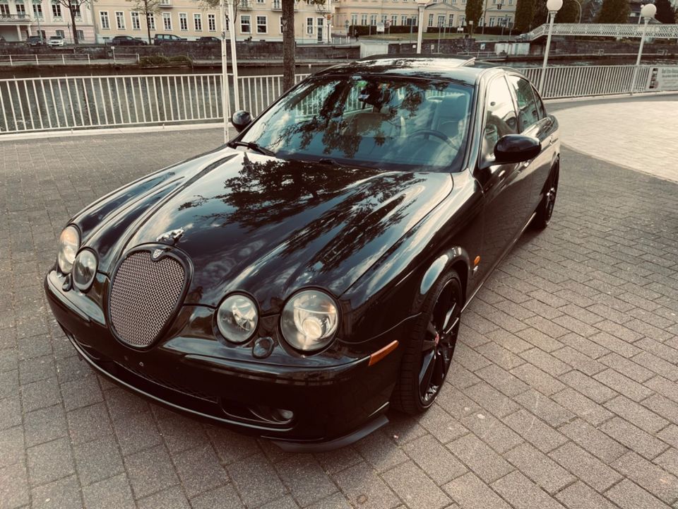 Jaguar S-Type 4.2 V8 R Kompressor 396PS/Leder/H&R in Bad Ems