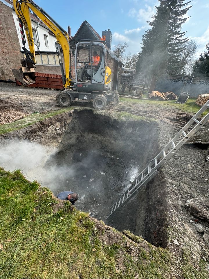 Erdarbeiten Baggerarbeiten in Sachsenburg