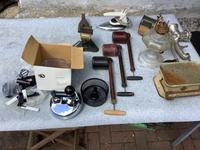 Schraubstock Waage Nebula Alt Retro Oma Lampe Bügeleisen VEB DDR Niedersachsen - Braunschweig Vorschau
