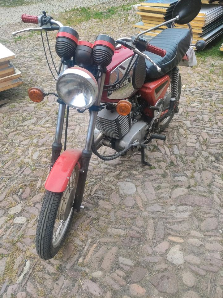 Motorrad MZ TS 250 in Neudietendorf