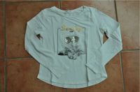 Langarm-Shirt mit Motiv Katze von H&M in 146/152, weiß Nordrhein-Westfalen - Troisdorf Vorschau