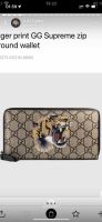 Gucci GG Canvas Supreme Tiger Portmonee ZIP Geldbörse Cardholder Berlin - Neukölln Vorschau