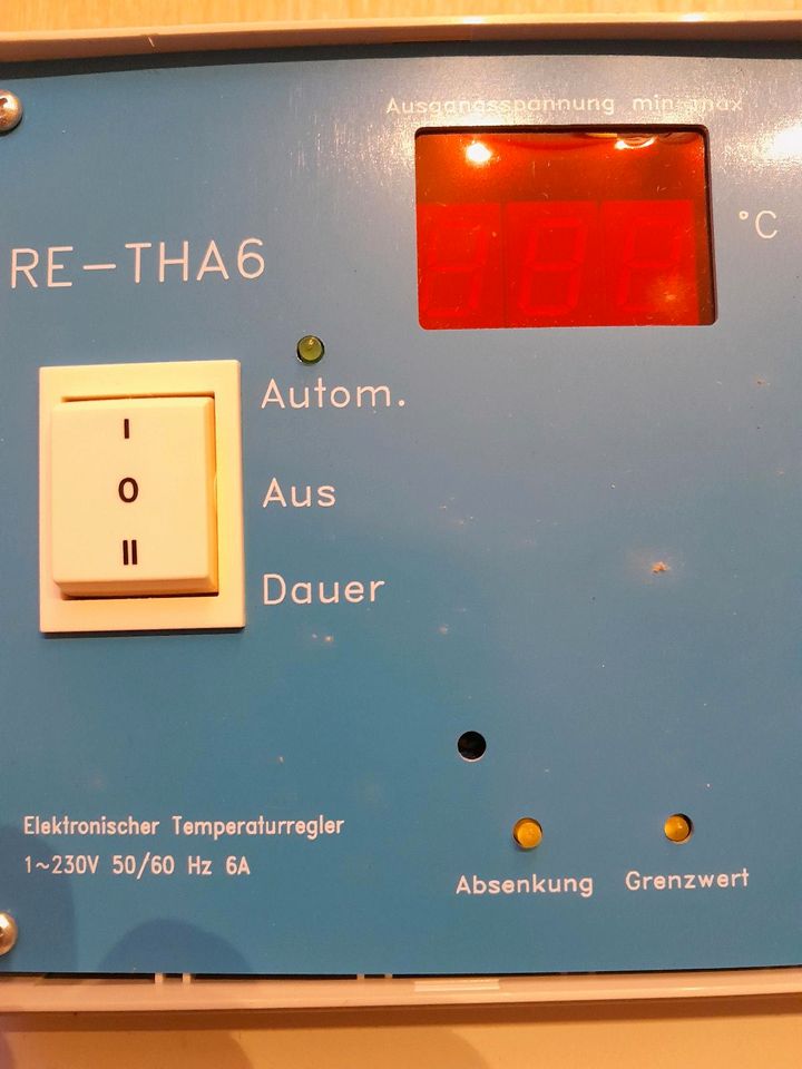 Temperaturregler incl. elektronischen Fühler in Niedersachsen