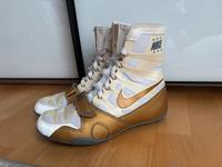 NIKE HYPERKO 1 Boxschuhe Boxstiefel Größe 40 (7) weiß/gold w. Neu Bayern - Senden Vorschau