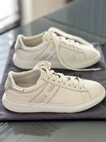 HOGAN Sneaker Weiß Silber Gr.36.5 Düsseldorf - Gerresheim Vorschau