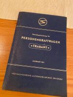 Trabant Betriebsanleitung 1961 Brandenburg - Birkenwerder Vorschau