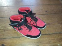 Hohe Sneaker von Fila, Gr. 33, schwarz/rot Berlin - Charlottenburg Vorschau