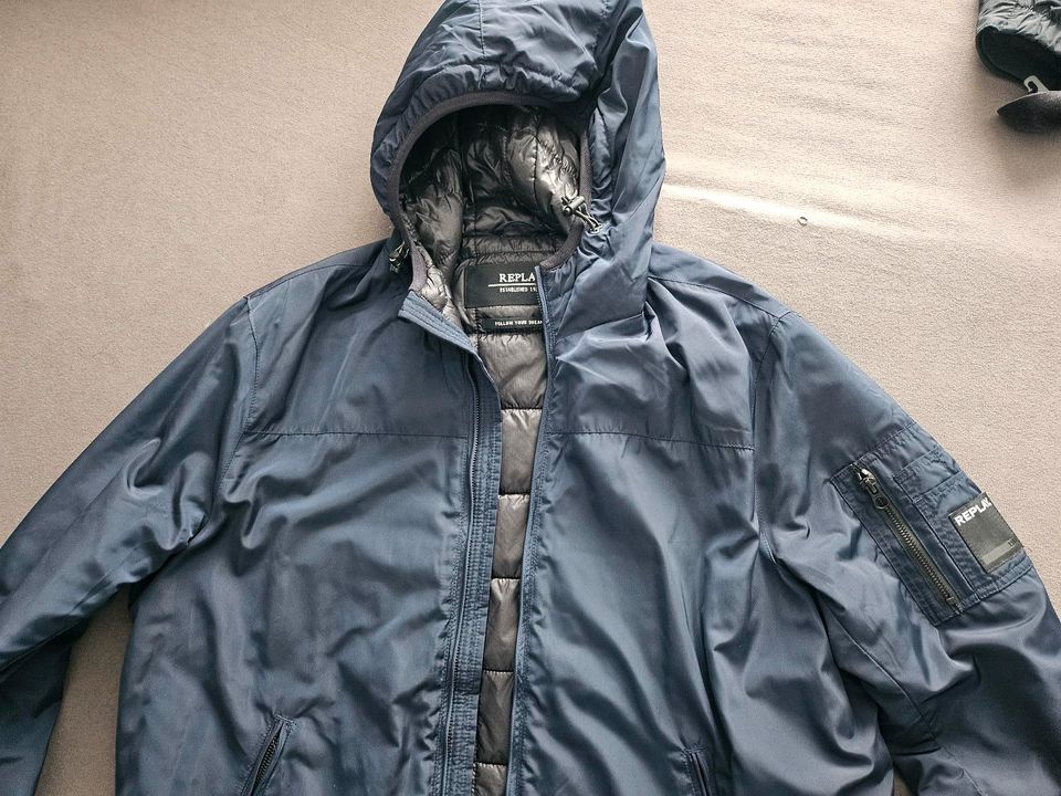 Replay Herren Jacke Gr L-XL dunkelblau in Köln