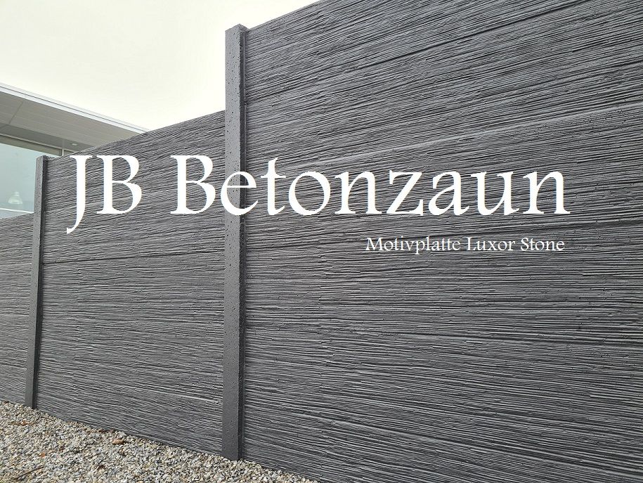 12m moderner Betonzaun Zaunbau Sichtschutzzaun Sichtschutz Zaun in Gummersbach