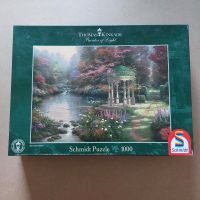 1000 Teile Thomas Kinkade am Teich Nordrhein-Westfalen - Kerken Vorschau