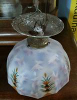 Deckenlampe aus den 30iger Jahren mit Porzellan + Messing /K25 Sachsen - Frohburg Vorschau