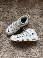 Nike Air More Uptempo Blau Weiß Größe 40,5 Niedersachsen - Ilsede Vorschau