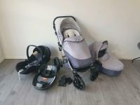 KnorrBaby Kombikinderwagen  Grau + Cybex CloudQ + Cybex BaseQ-Fix Nordrhein-Westfalen - Baesweiler Vorschau