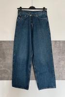 Weekday Jeans blau Gr. 30 Criss Cross dunkelblau Wide Leg Wiesbaden - Nordenstadt Vorschau