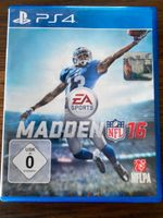 Sony PalyStation4 PS4 Spiel MADDEN NFL 16 Hessen - Baunatal Vorschau