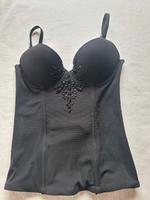 Corsage von H&M in 75B, schwarz mit Steine Bayern - Großmehring Vorschau
