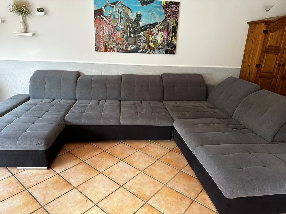 Wohnlandschaft Sofa Schlafsofa Couch Tipptopp in Bremen