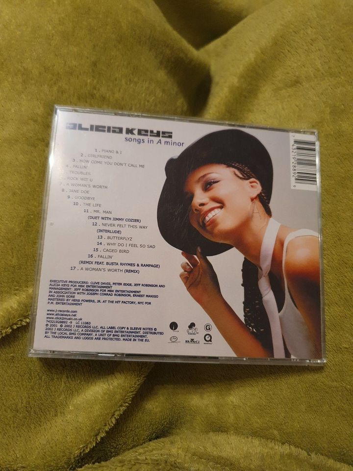 Musik CD Album Alicia Keys Songs in A minor in Halle