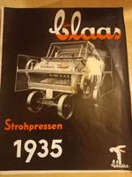 Claas Oldtimer Presse Schlepper Prospekt Broschüre Werbung Lanz Thüringen - Erfurt Vorschau