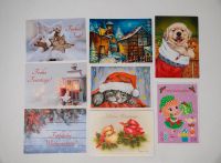 Weihnachtskarte Postkarte Neues Jahr Silvester neu Bayern - Rehling Vorschau