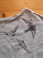 Pullover ESPRIT XS (S/M) grau Vögel Bayern - Burgbernheim Vorschau