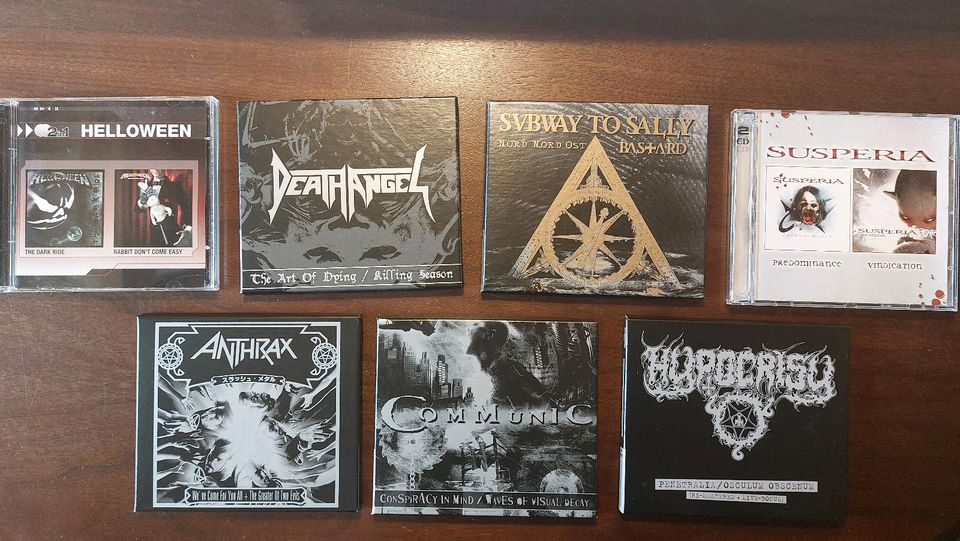 Limitierte Doppel CD Boxen, Death Angel, Hypocrisy, SubwayToSally in Bad Neustadt a.d. Saale