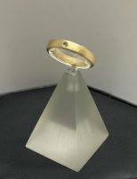 585er Gelbgold Damenring Goldring Diamant 18/56 mattiert 290€* Niedersachsen - Barßel Vorschau