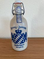 Steingutflasche (leer): FranzJosef Jubelbier mit Bügelverschluss Hessen - Limburg Vorschau