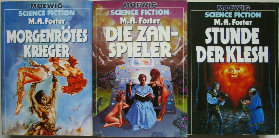 Ler Trilogie M. A. Foster Moewig Science Fiction in Saarlouis