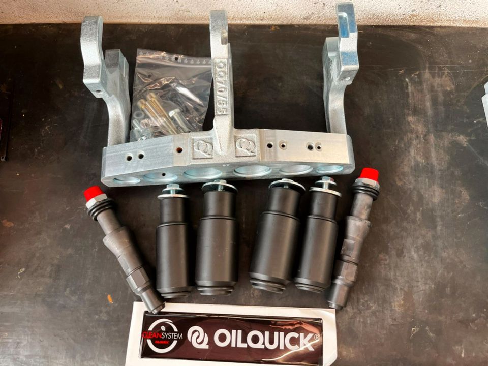 OilQuick OQ65 OQ70 OQ70/55 OQ80 Geräterahmen hydr Anschweißrahmen in Dietramszell