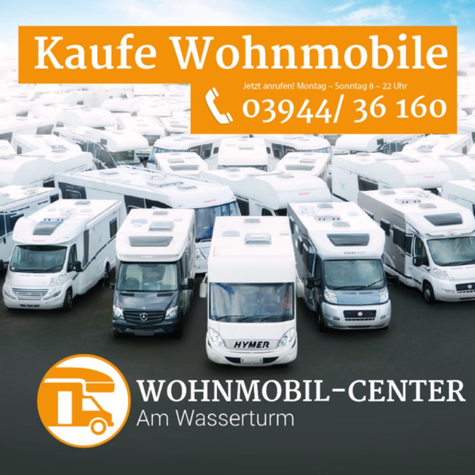 Wir kaufen Ihr Hymer Wohnmobil - bundesweit - auch Wohnwagen. in Blankenburg (Harz)