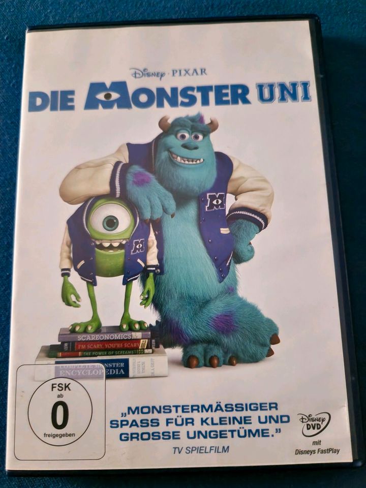 Die Monster UNI Disney Pixar DVD in Spaichingen