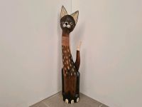 Deko Figur Katze aus Holz Nordrhein-Westfalen - Möhnesee Vorschau