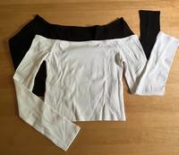 Pull & Bear Damen Langarm Shirt schwarz weiß - Gr. L  - wie NEU Niedersachsen - Celle Vorschau