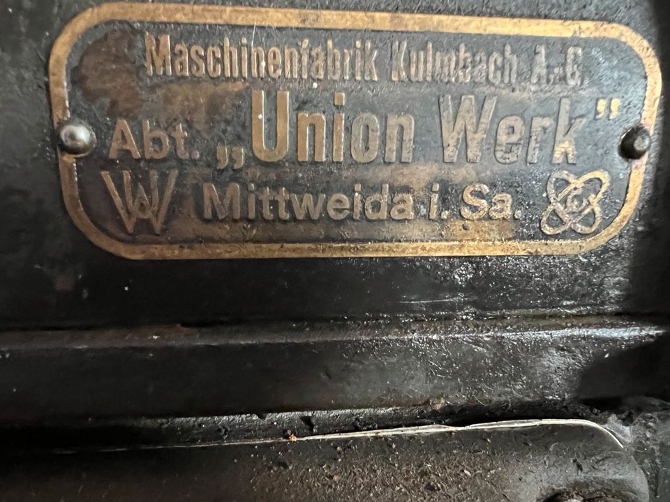 Drehbank - Union Werk in Gerswalde