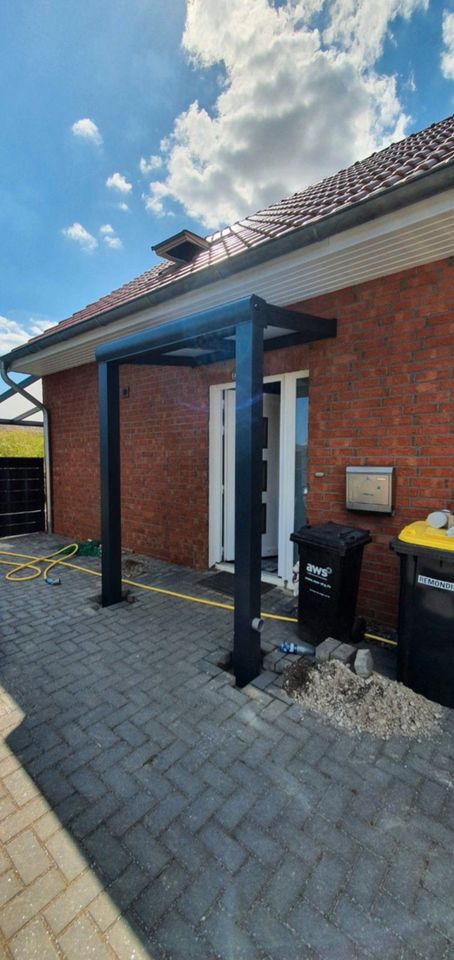 ALU Terrassenüberdachung - Carport - Pergola - Glasschiebewand in Nordhausen