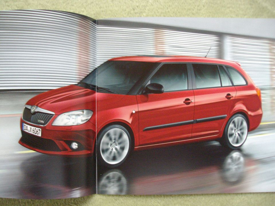 Skoda Fabia Fabia RS Prospekt Preisliste neuwertig !!! in Uelzen