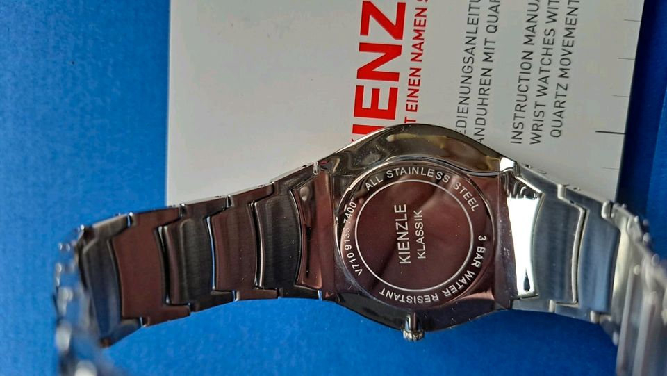 Kienzle Armbanduhr, Metall Armband Neu in Rösrath