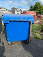 Mülltonne 1100l 2x  gebraucht blau und schwarz Abfalltonne Hessen - Bad Nauheim Vorschau