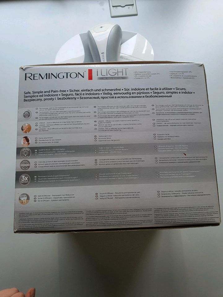 Remington iLight IPL Hair removal system in Stuttgart