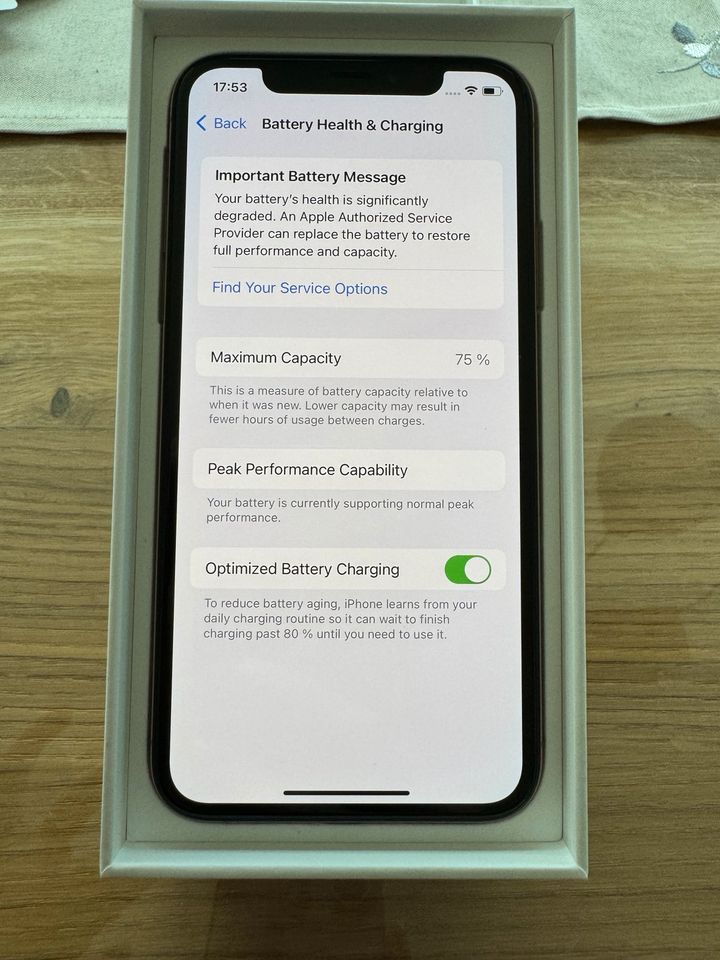 Apple iPhone XS Gold 256GB in Rohrbach