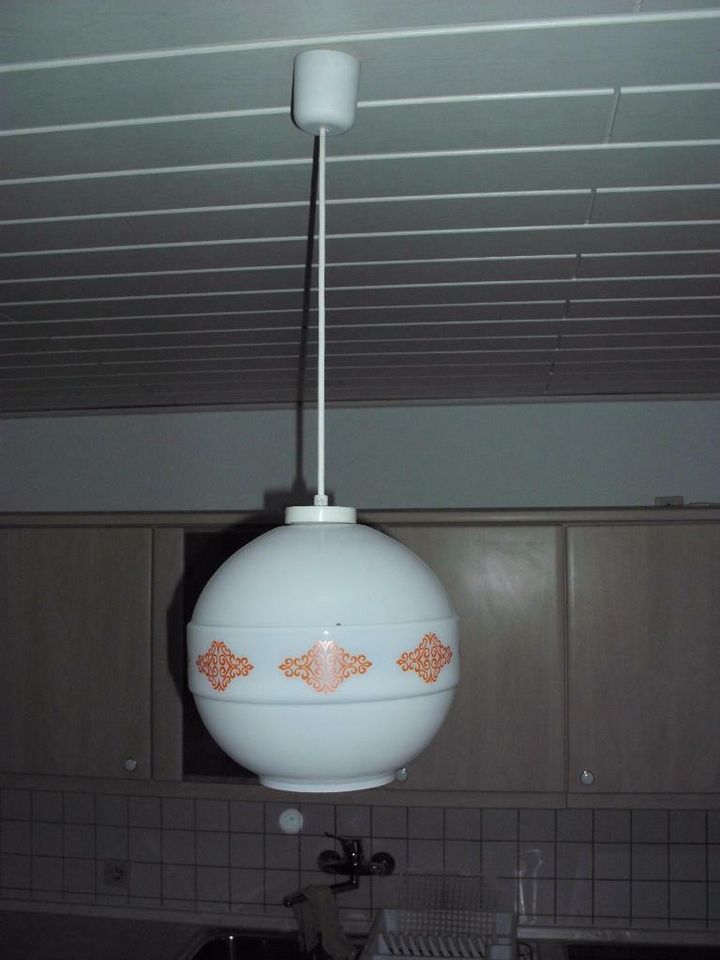Lampe Küchenlampe Hängelampe verm. DDR in Zeulenroda