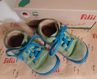 Filii Schnürschuhe Veloursleder Gr. 21 grün Sachsen-Anhalt - Wolmirstedt Vorschau