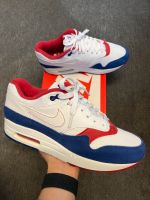 Nike Air Max 1 White Red Blue Gr. 41 Hessen - Wetzlar Vorschau