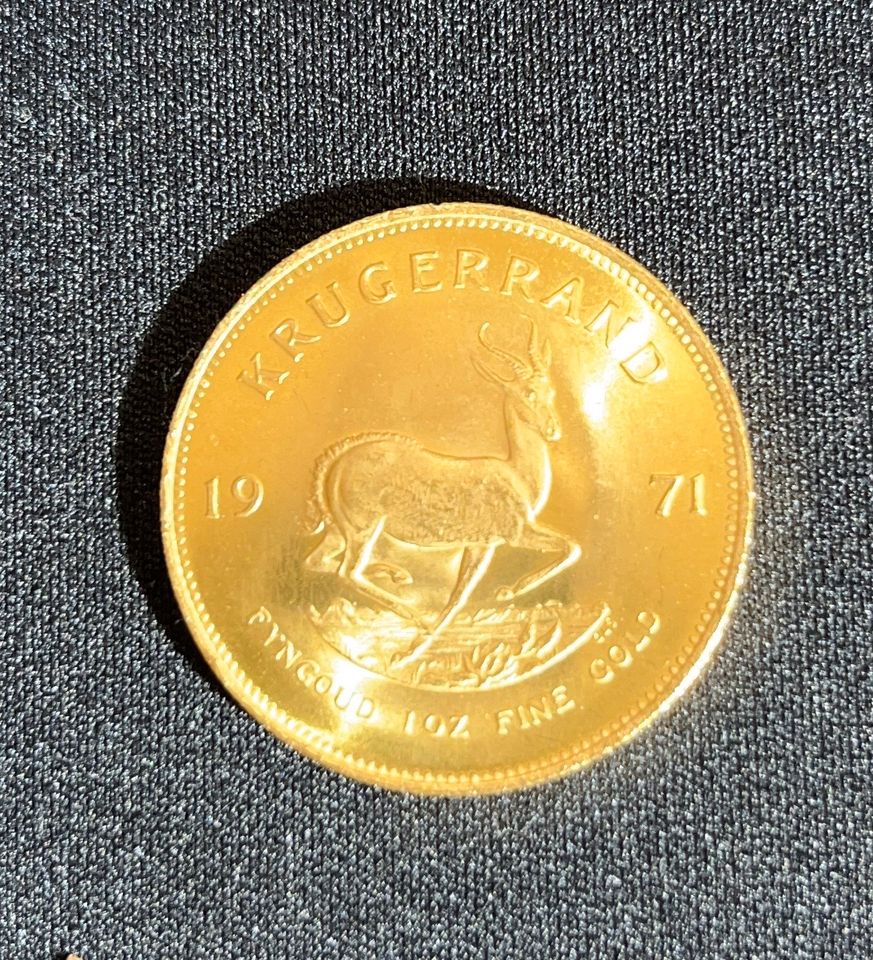 Krügerrand 1 Oz. 1971 Feingold 999 in Lampertheim